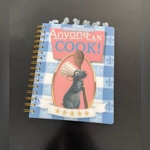 Disney Ratatouille Spiral Notebook Journal